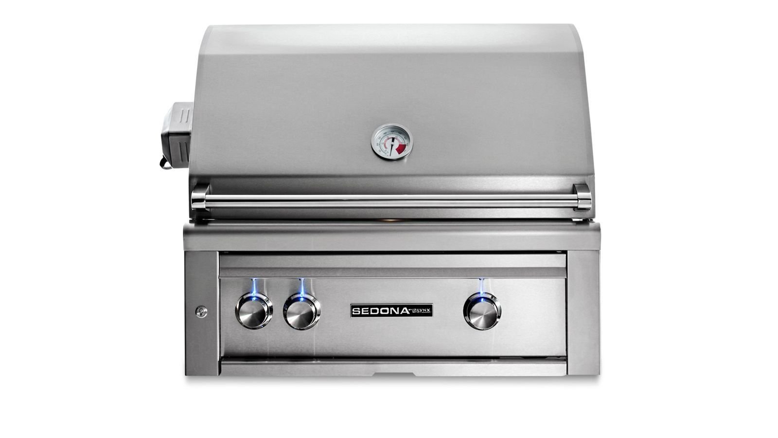 30" Sedona Built-in Grill With Rotisserie, 1 Prosear Infrared Burner And 1 Stainless Steel Burner L501PSRNG