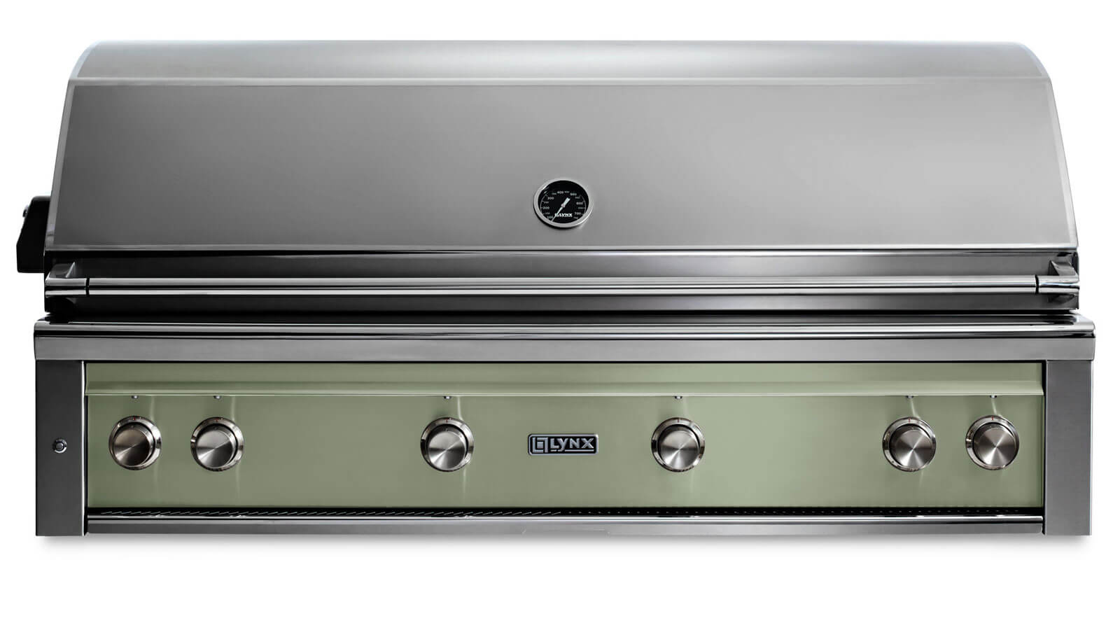 54” Professional Built-in Grill With 1 Trident Infrared Burner And 3 Ceramic Burners And Rotisserie L54TRDSNG
