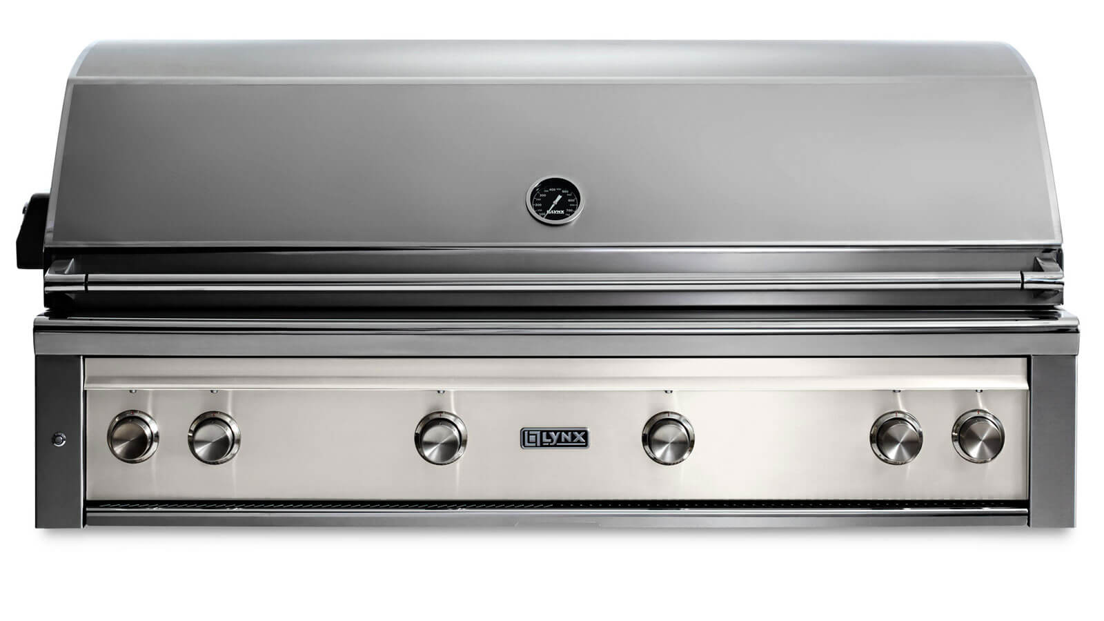 54” Professional Built-in Grill With 1 Trident Infrared Burner And 3 Ceramic Burners And Rotisserie L54TRGLLP