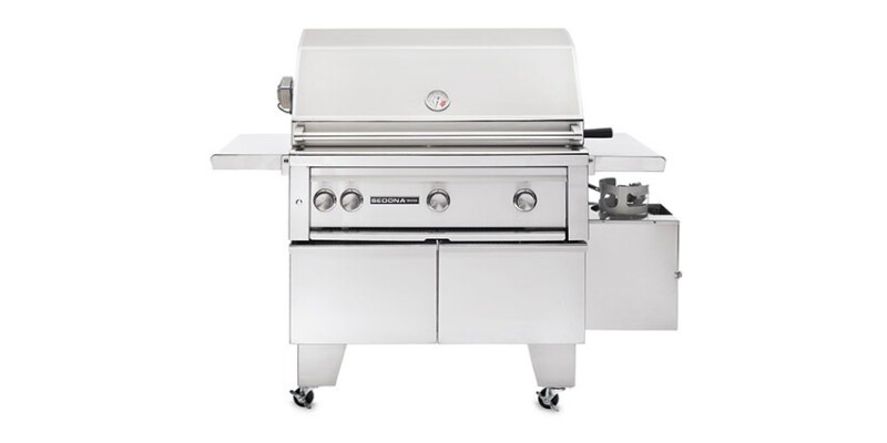 36" ADA Compliant Grill - 1 ProSear Burner & 2 Burners with Rotisserie L600ADARLP