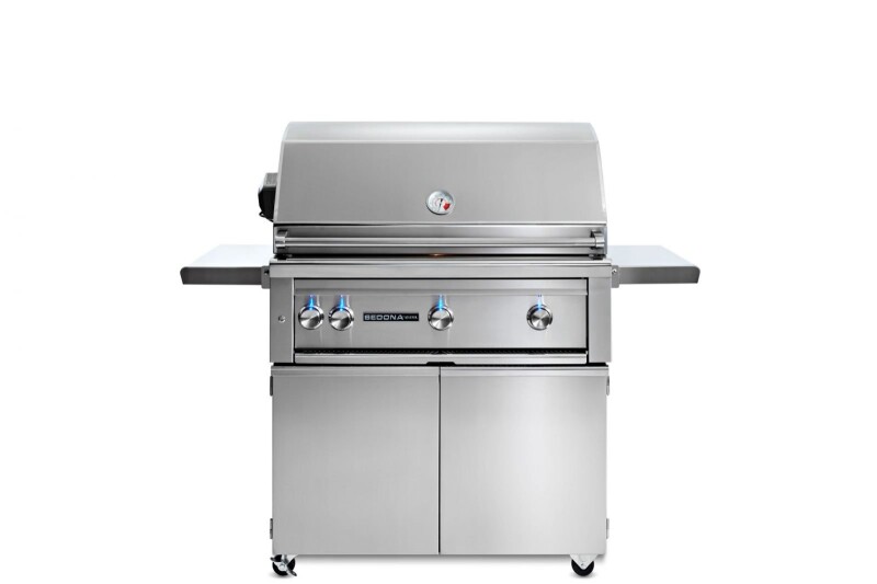36" SEDONA FREESTANDING GRILL WITH 3 BURNERS AND ROTISSERIE L600FRLP