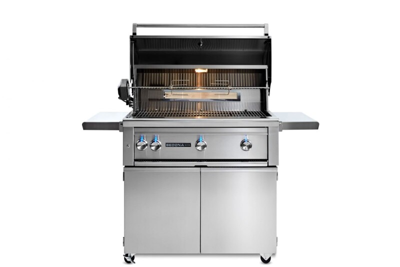 36" SEDONA FREESTANDING GRILL WITH 3 BURNERS AND ROTISSERIE L600FRNG