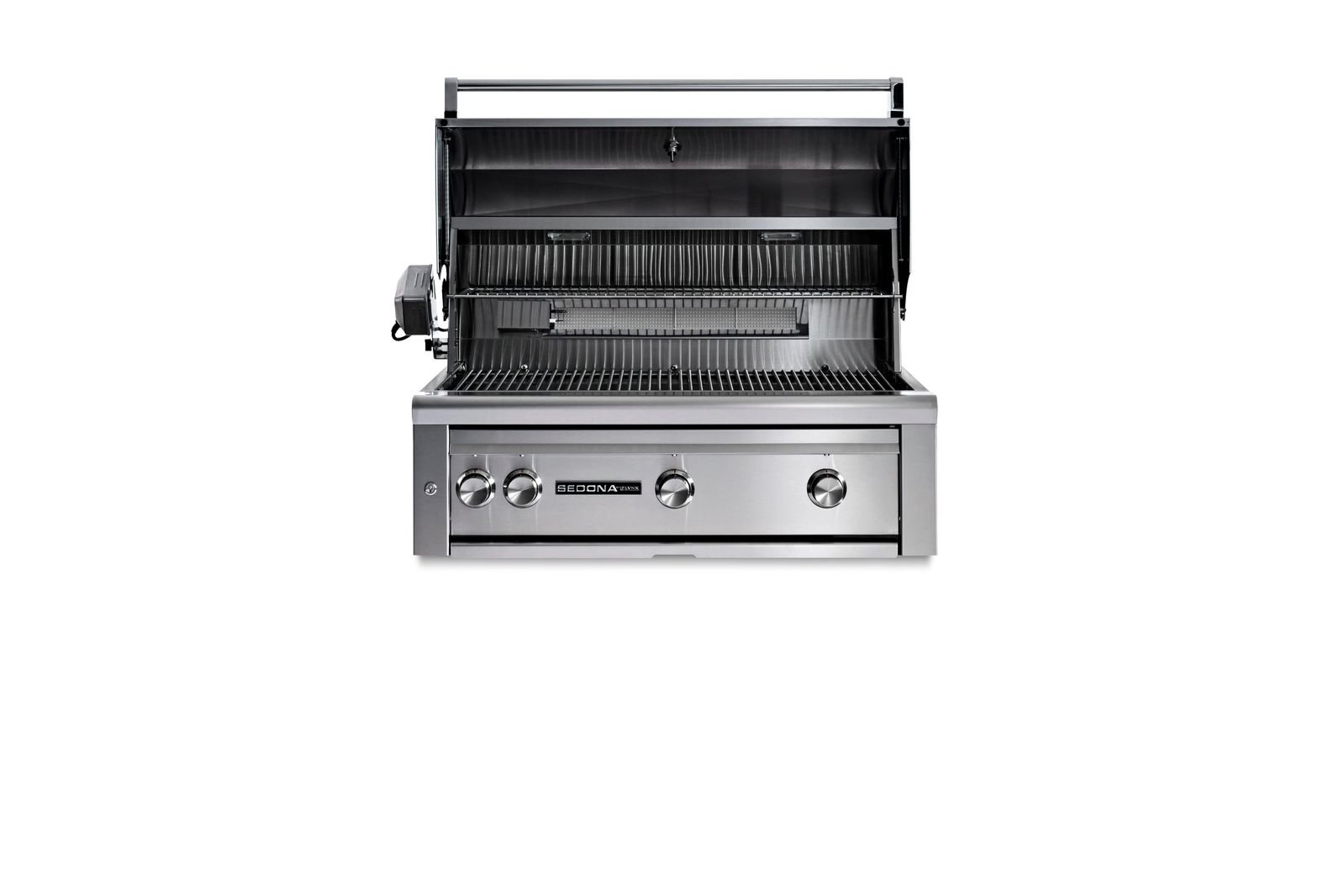 36" Sedona Built-in Grill With Rotisserie, 1 Prosear Infrared Burner And 2 Stainless Steel Burners L601PSRLP
