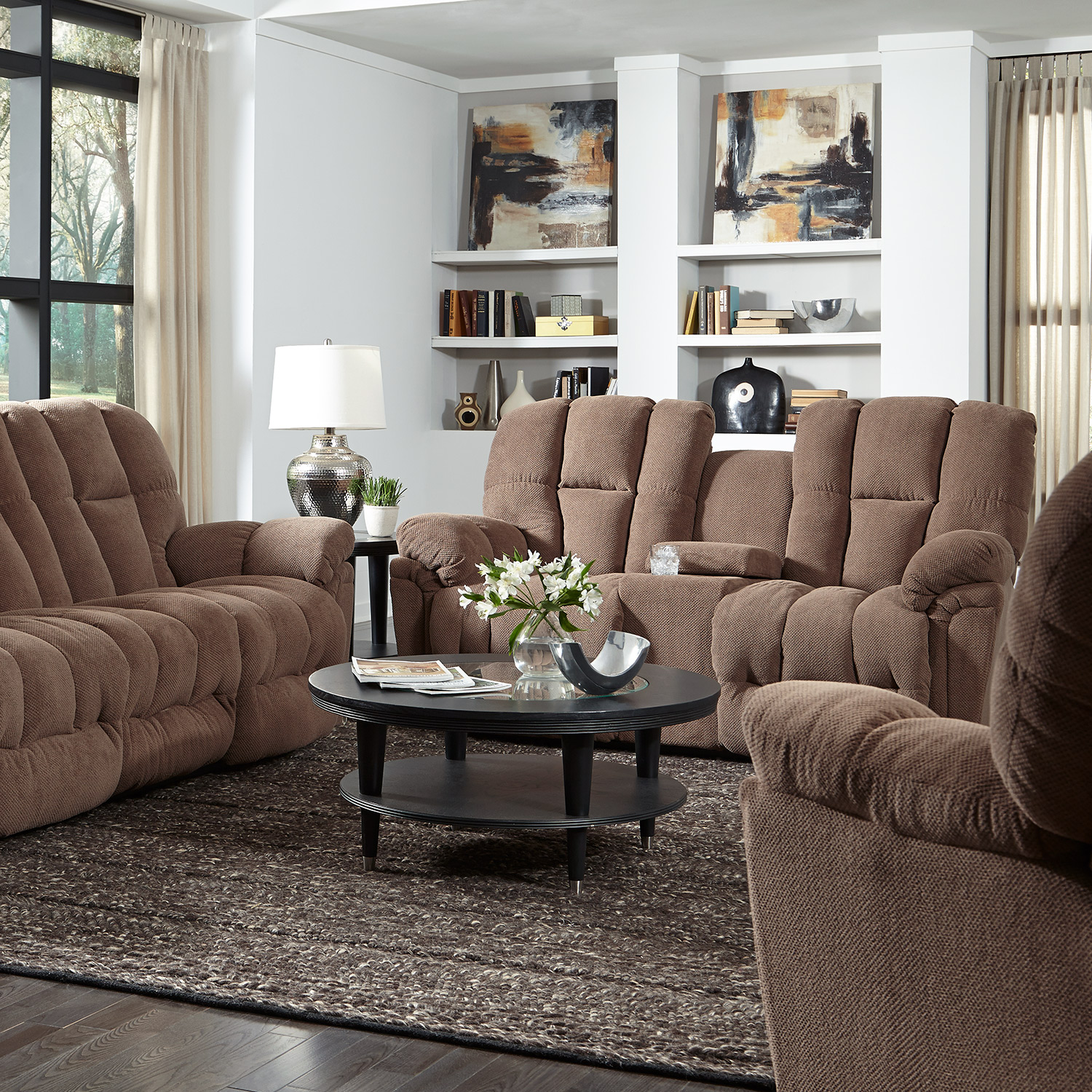 Lucas - Reclining Loveseat Featuring Best-max Construction - L655RA4 L655RA4
