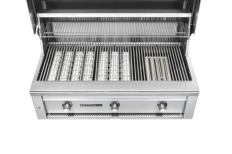 42" SEDONA BUILT-IN GRILL WITH 1 PROSEAR INFRARED BURNER AND 2 BURNERS L700PSLP