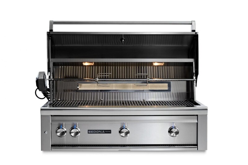 42" SEDONA BUILT-IN GRILL WITH 3 BURNERS AND ROTISSERIE L700RNG