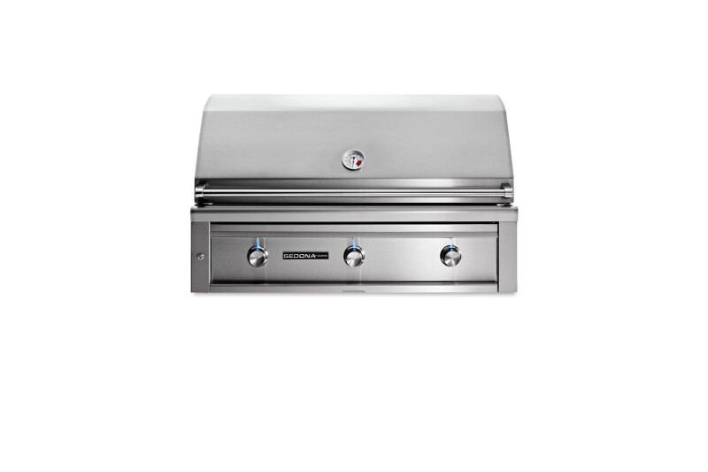 42" SEDONA BUILT-IN GRILL WITH 1 PROSEAR INFRARED BURNER AND 2 STAINLESS STEEL BURNERS L701PS