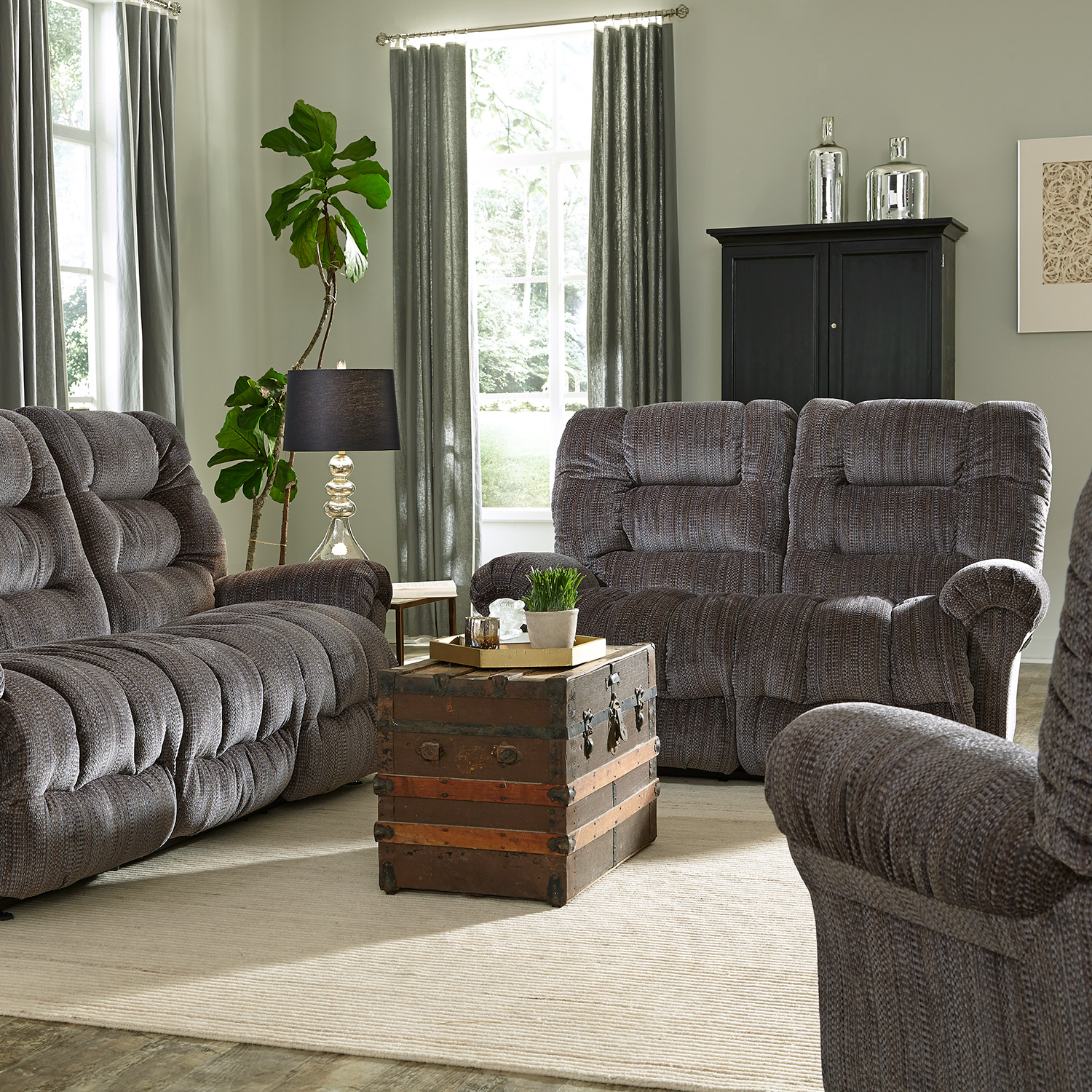 Seger - Reclining Loveseat Featuring Best-max Construction - L720RQ4 L720RQ4