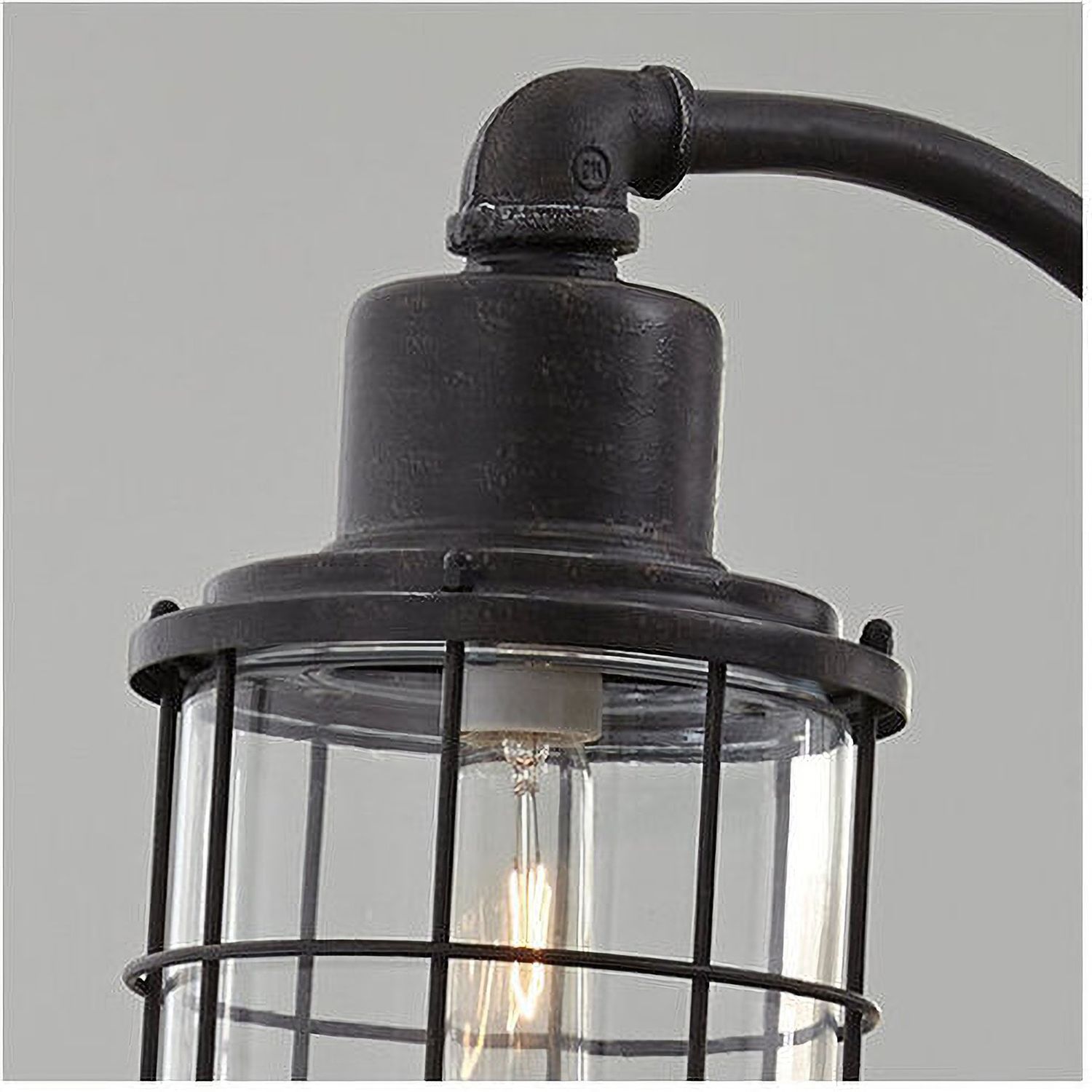 Jae Antique Black Metal Desk Lamp L734232