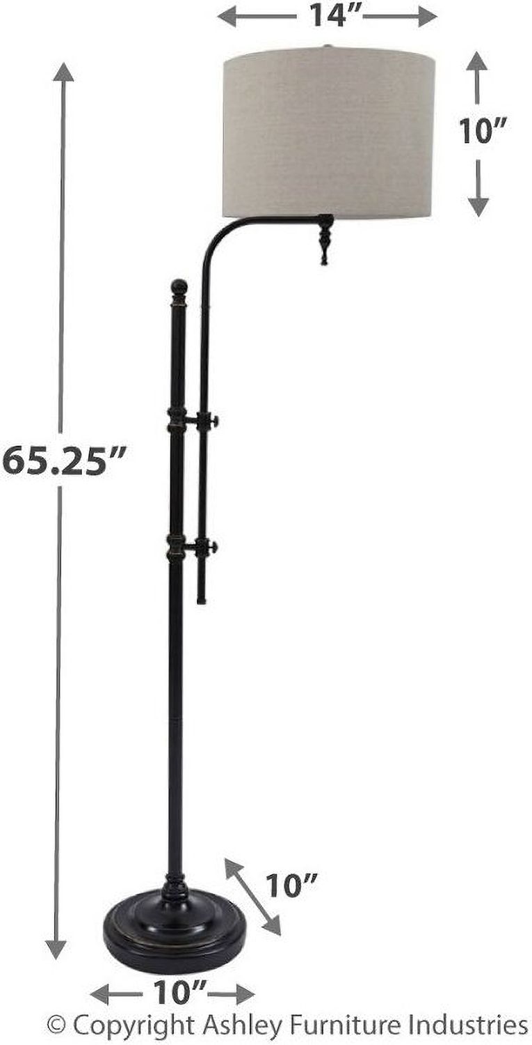 Anemoon Black Metal Floor Lamp L734251