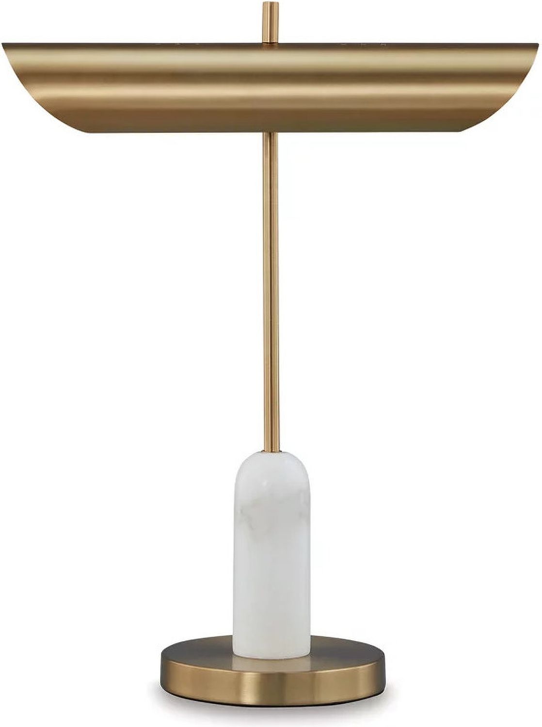 Rowleigh Desk Lamp In Gold and White L734392