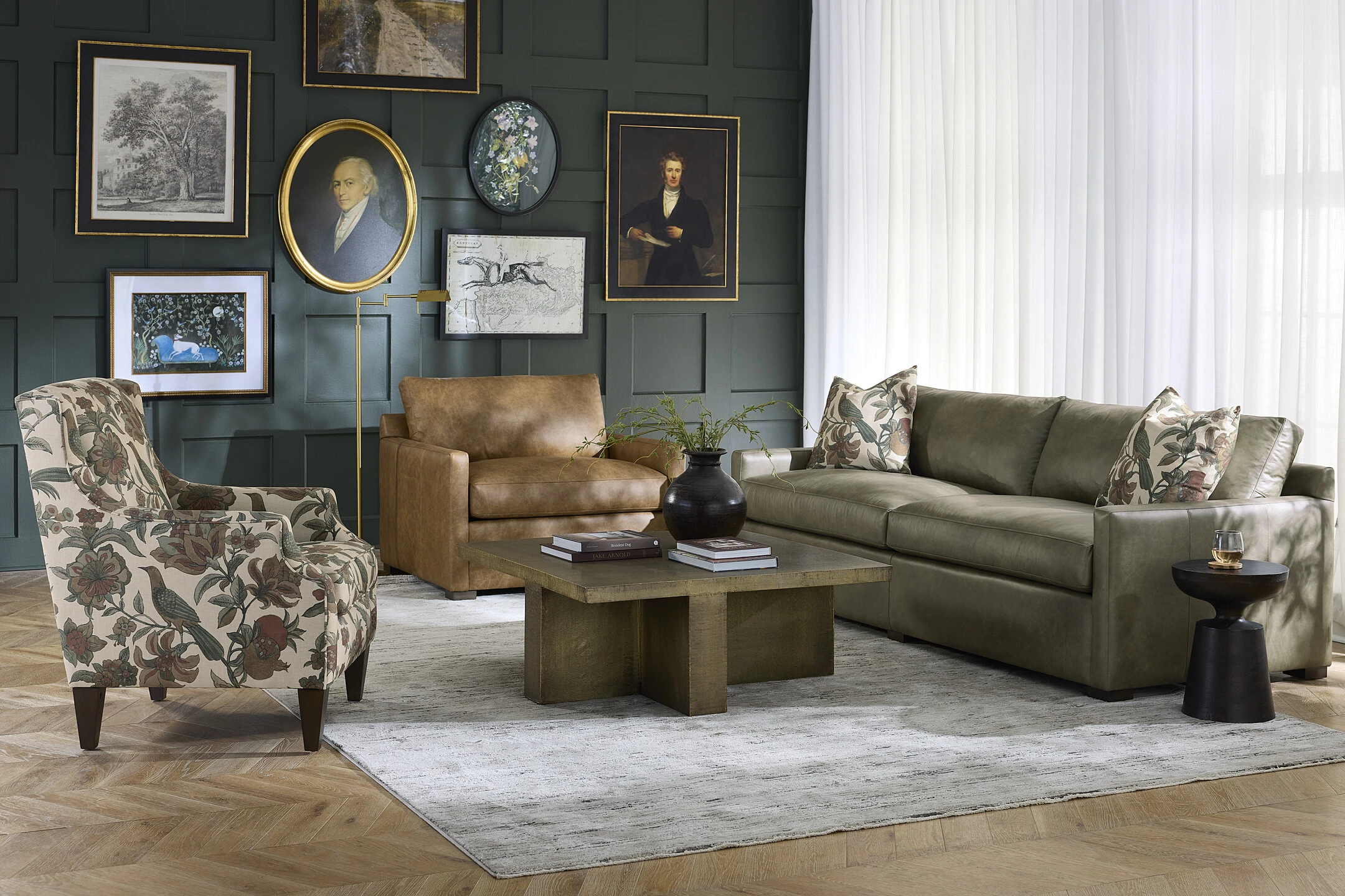 CM Leather Sofas - L754750BDPIL L754750BDPIL