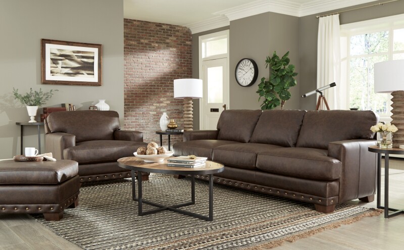 Cm Leather Sofas - L782750BD L782750BD