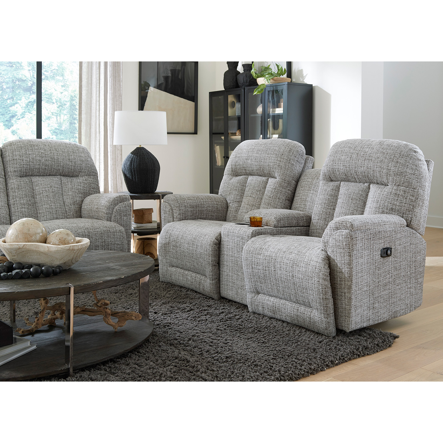 Suitably - Modern Reclining Loveseat - L830RZ4 L830RZ4