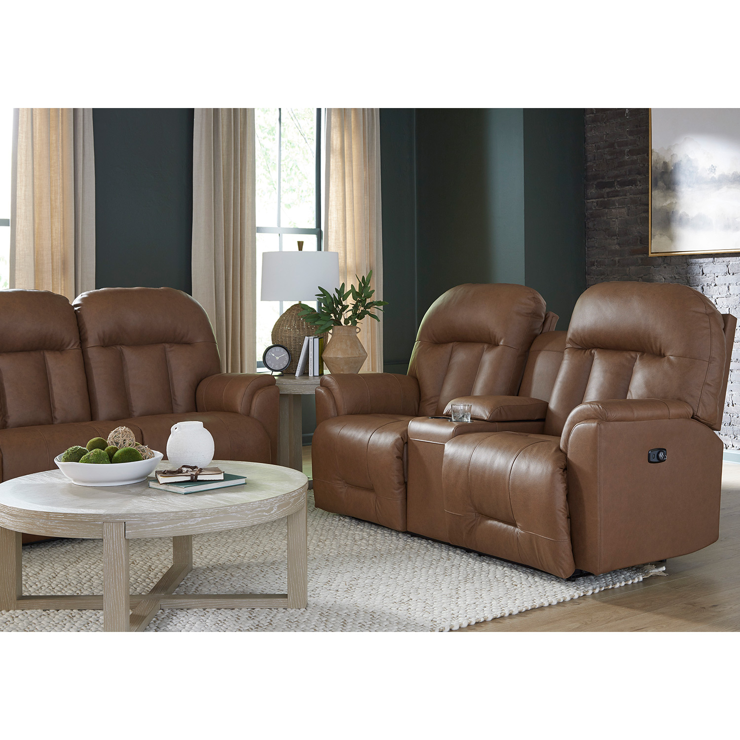 Suitably - Modern Reclining Loveseat - L830RZ4 L830RZ4