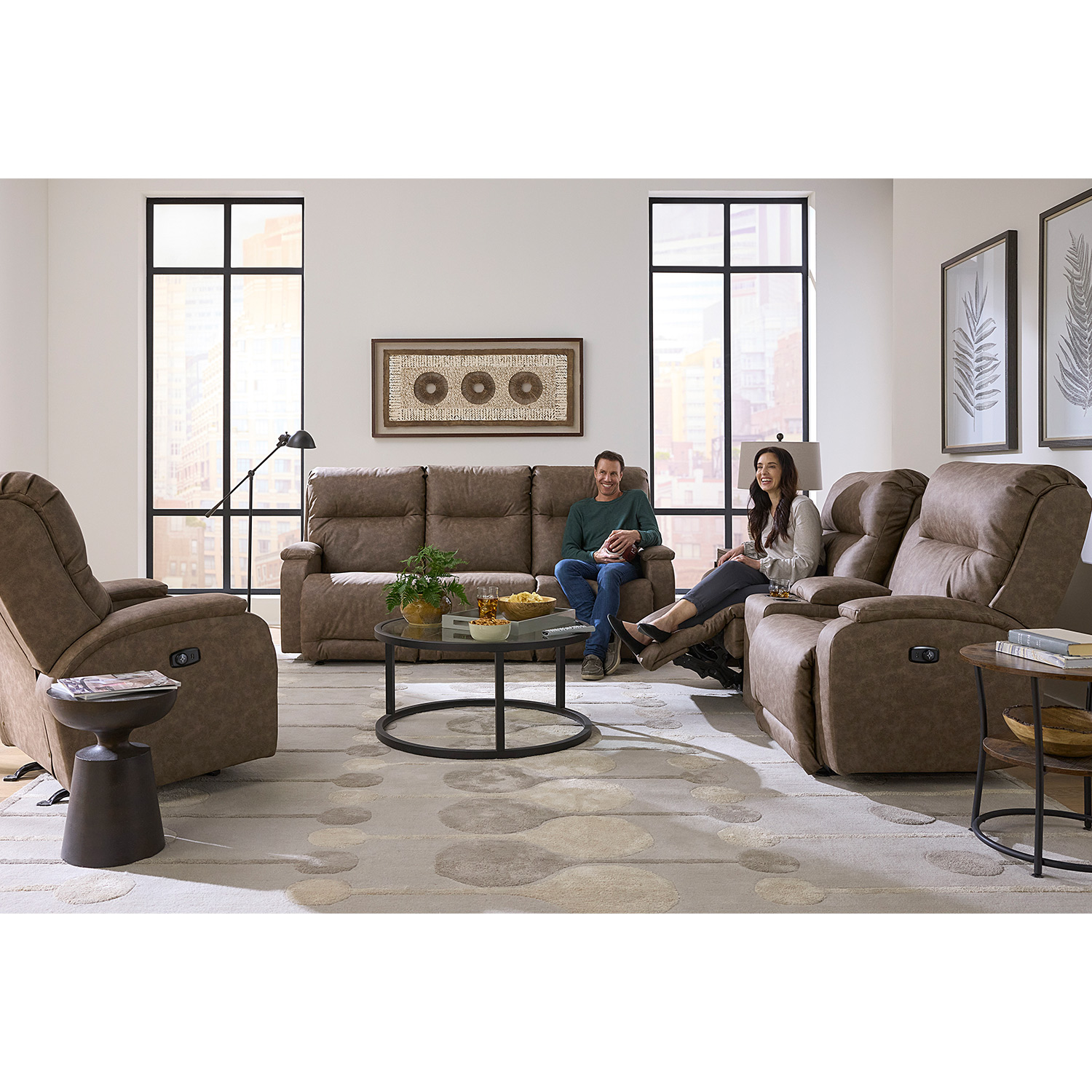 Maverly - Pillow Cushioned Reclining Loveseat - L910RA4 L910RA4