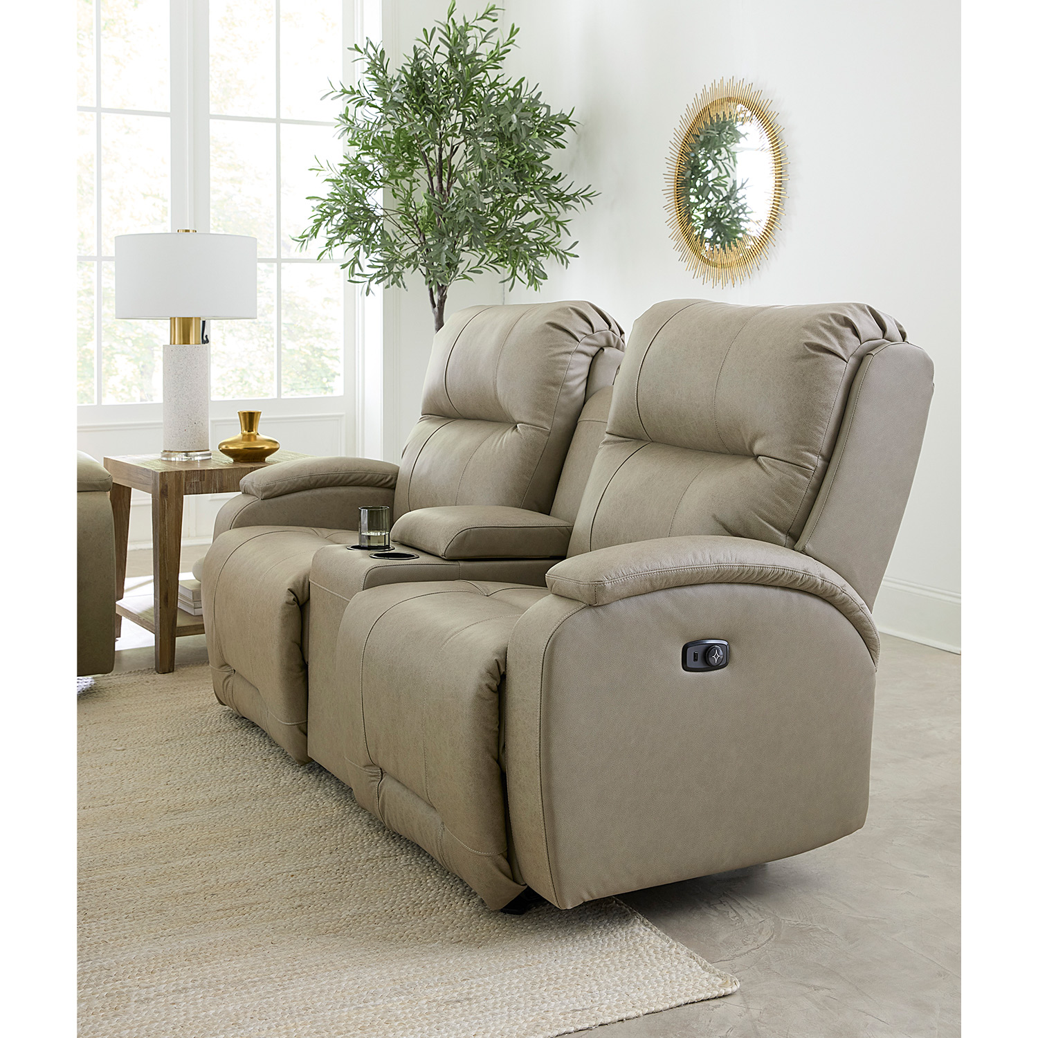 Maverly - Pillow Cushioned Reclining Loveseat - L910RA4 L910RA4