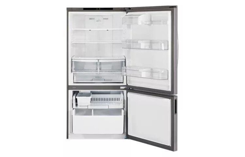24 Cu. Ft. Large Capacity Swing Door Bottom Freezer Refrigerator LBC24360ST