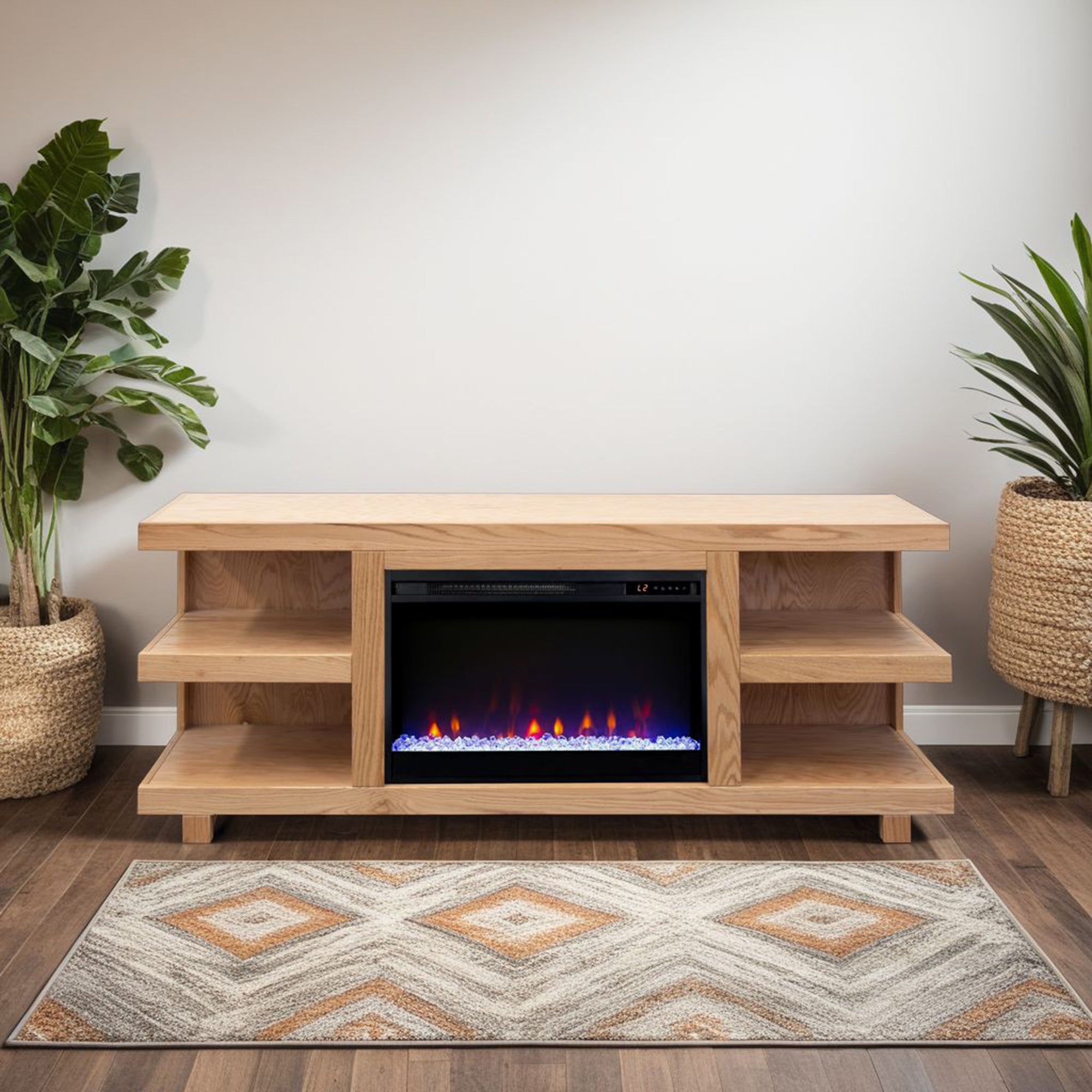 Laurel Canyon 65" Fp Tv Stand LC5210NAT