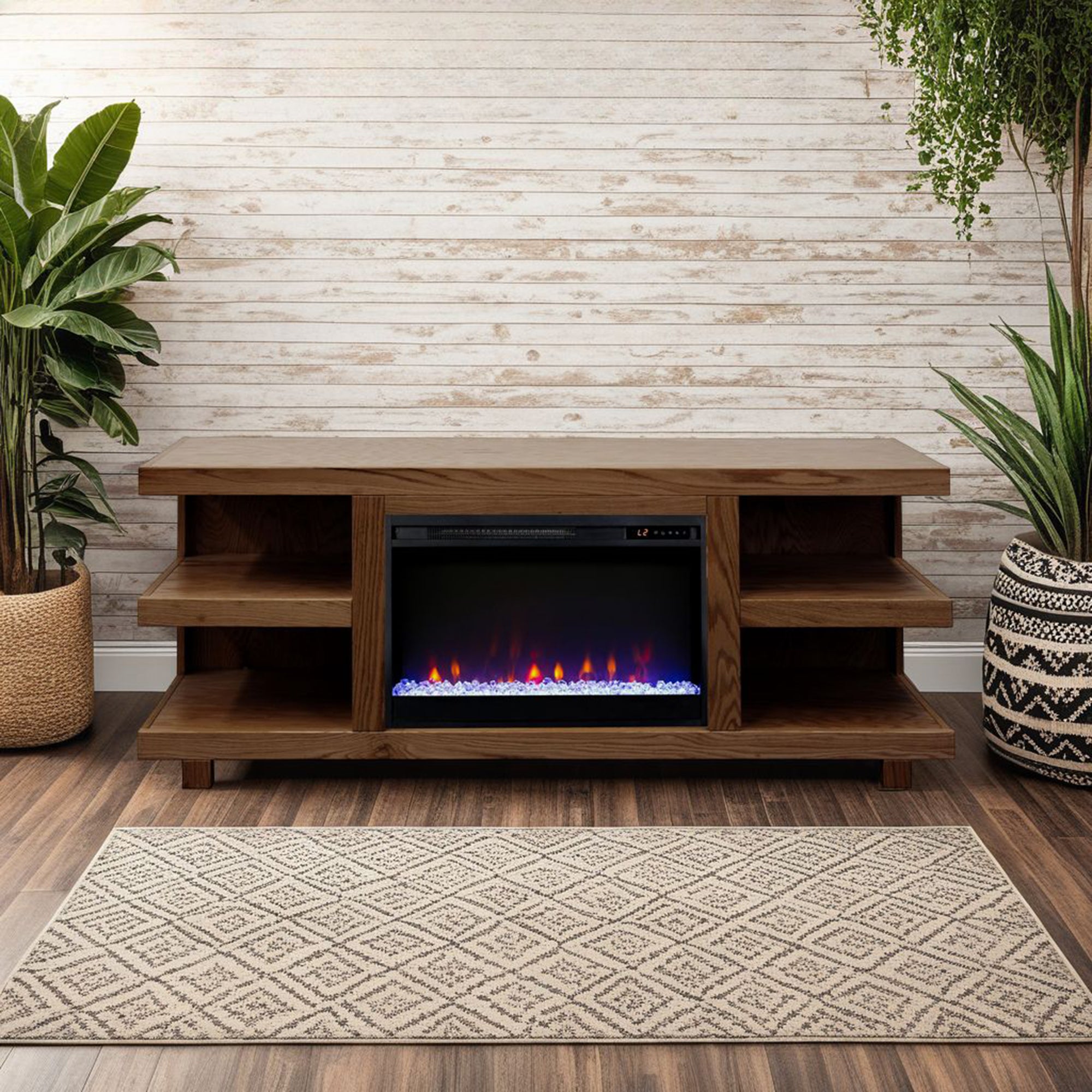 Laurel Canyon 65" Fp Tv Stand LC5210OBR