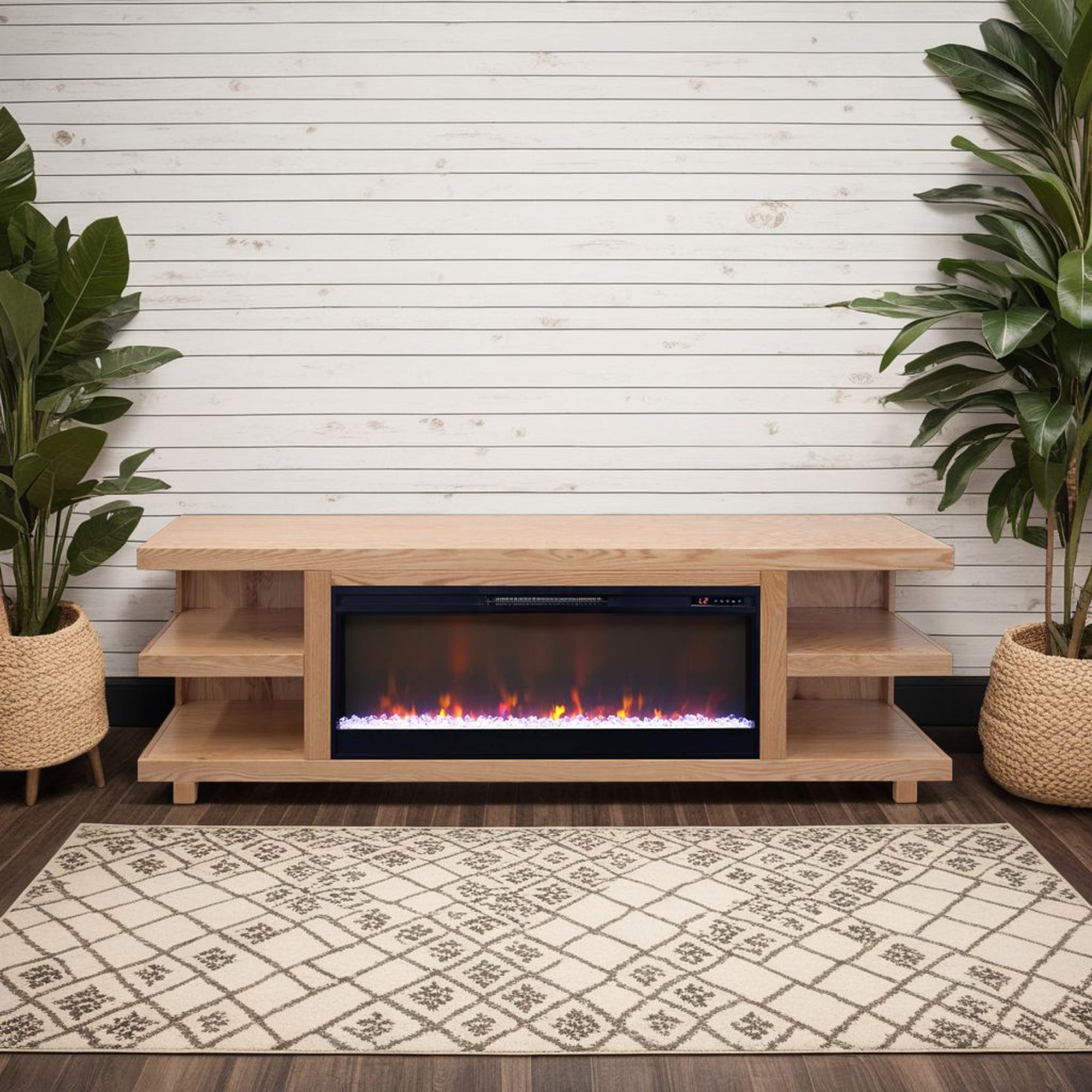 Laurel Canyon 82" Fireplace Console LC5410NAT