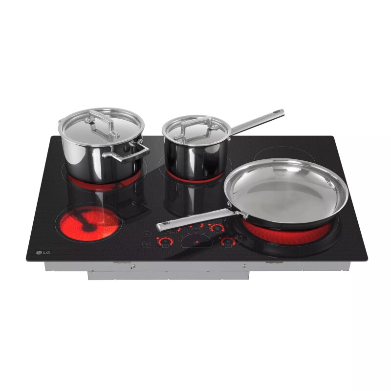 30" Radiant Cooktop, 5 Burner, Black, Energy Star LCE3010SBE