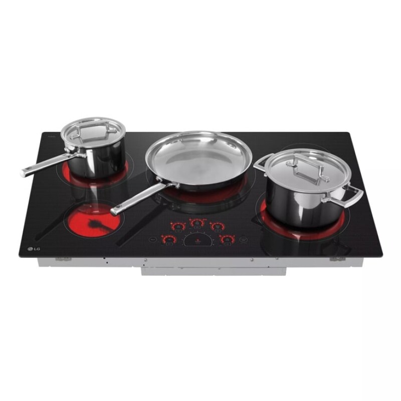 36 Inch Radiant Cooktop, 5 Burner, Black, Energy Star LCE3610SBE