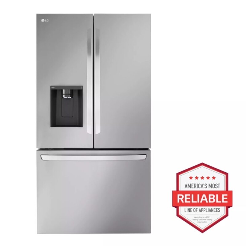 26 cu. ft. Smart Counter-Depth MAX™ French Door Refrigerator LCFC26XSS
