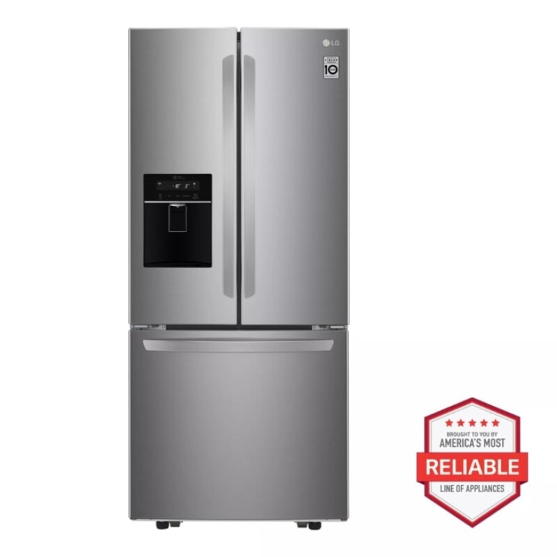 LG 22 cu. ft. French Door Refrigerator Stainless Steel LCFS22EXS Picture 1