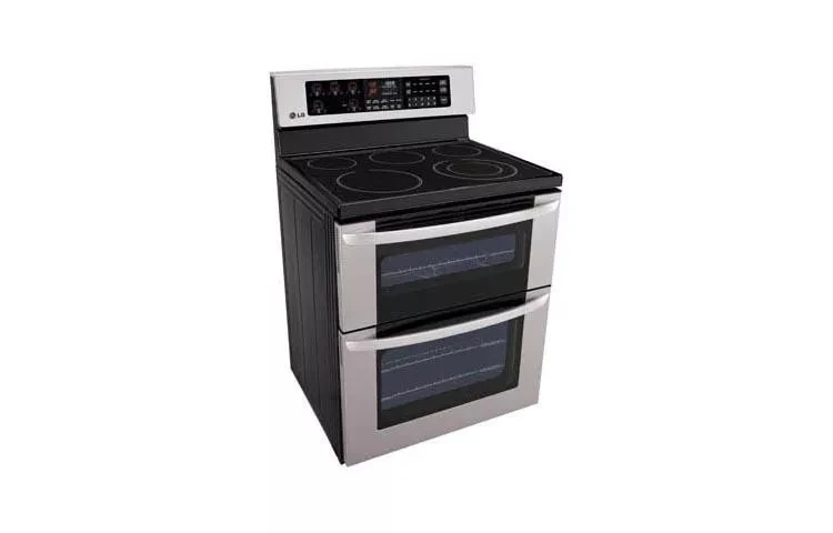 6.7 Cu. Ft. Capacity Electric Double Oven Range With A 6” High Upper Oven LDE3015ST