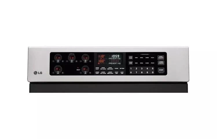 6.7 Cu. Ft. Capacity Electric Double Oven Range With A 6” High Upper Oven LDE3015ST