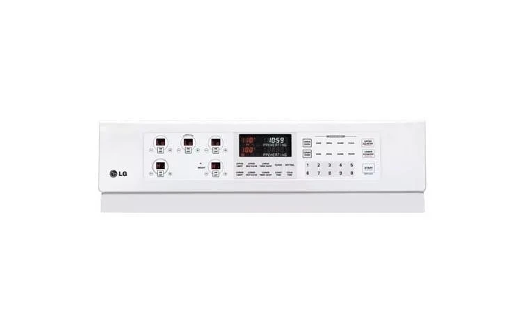 6.7 Cu. Ft. Capacity Electric Double Oven Range With A 6” High Upper Oven LDE3015SW