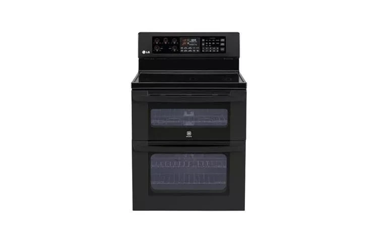 6.7 Cu. Ft. Capacity Electric Double Oven Range With Convection And Infrared Heating™ LDE3017SB