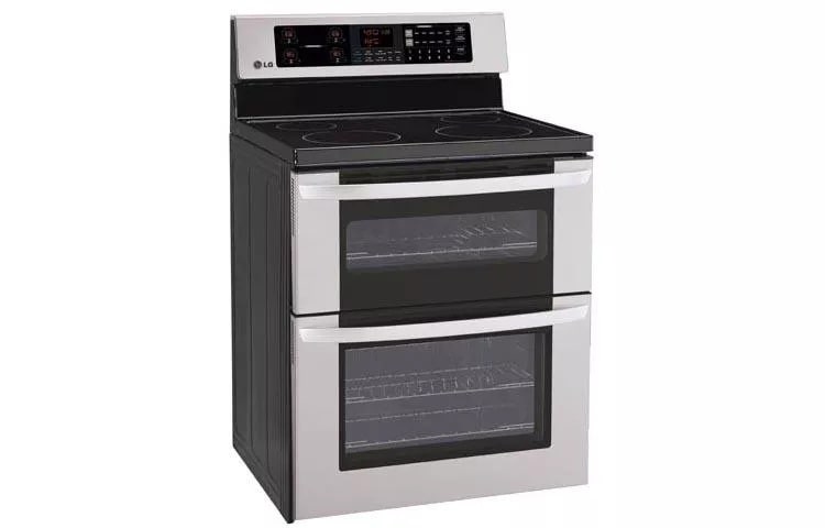 6.7 Cu. Ft. Capacity Electric Double Oven Range With A 6”-high Upper Oven And Easyclean® LDE3031ST