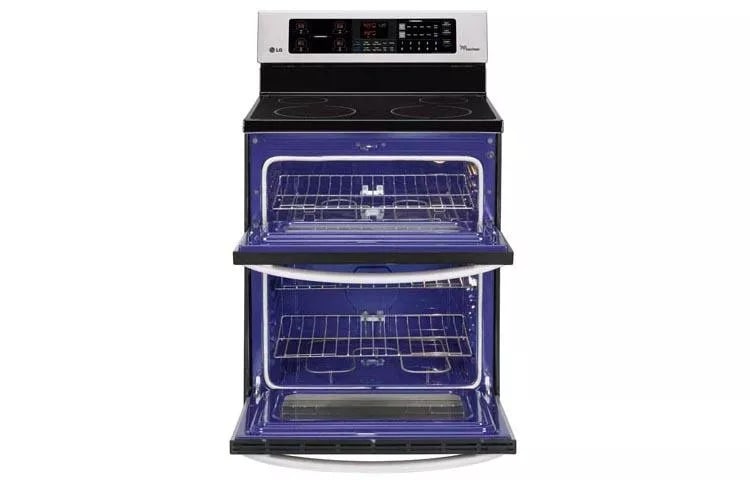 6.7 Cu. Ft. Capacity Electric Double Oven Range With A 6”-high Upper Oven And Easyclean® LDE3031ST