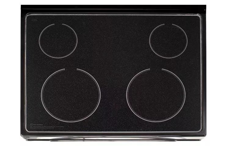 6.7 Cu. Ft. Capacity Electric Double Oven Range With A 6”-high Upper Oven And Easyclean® LDE3031ST