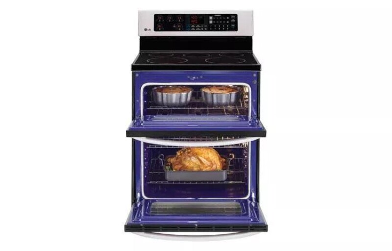 6.7 Cu. Ft. Capacity Electric Double Oven Range With Superboil™ Burner And Easyclean® LDE3035ST