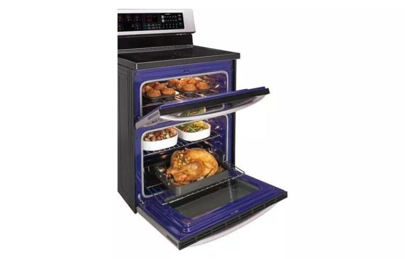 6.7 Cu. Ft. Capacity Electric Double Oven Range With Superboil™ Burner And Easyclean® LDE3035ST