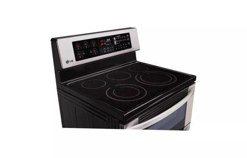 6.7 Cu. Ft. Capacity Electric Double Oven Range With Infrared Heating™ And Easyclean® LDE3037ST