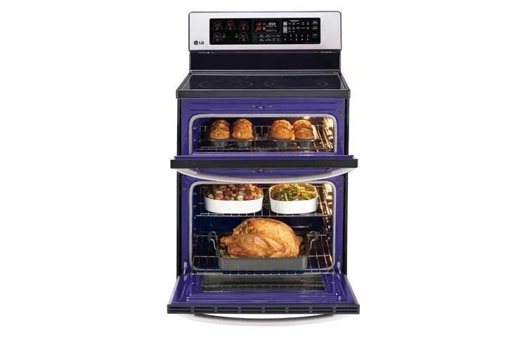 6.7 Cu. Ft. Capacity Electric Double Oven Range With Infrared Heating™ And Easyclean® LDE3037ST