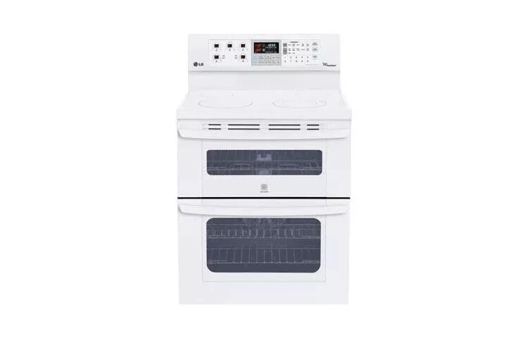 6.7 Cu. Ft. Capacity Electric Double Oven Range With Infrared Heating™ And Easyclean® LDE3037SW