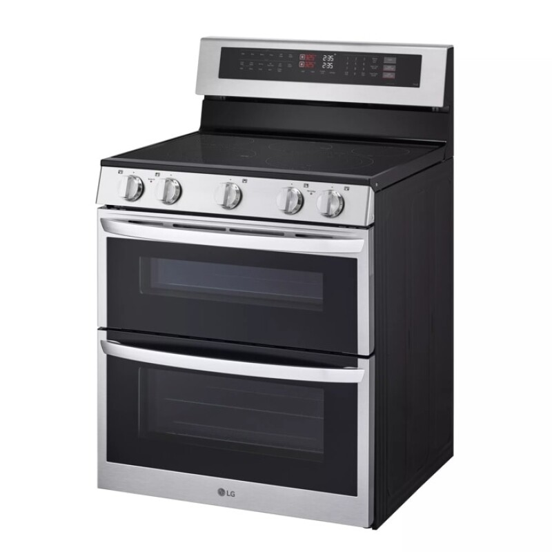 7.3 Cu. Ft. Smart Electric Double Oven Freestanding Range With Probake Convection®, Air Fry & Air Sous Vide LDEL7324SE