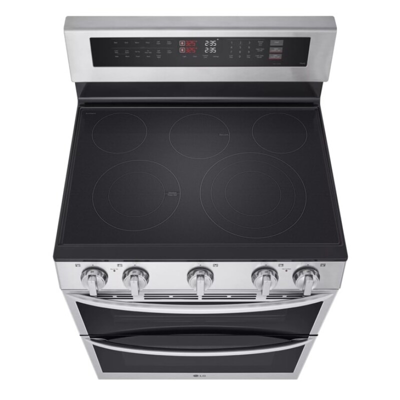 7.3 Cu. Ft. Smart Electric Double Oven Freestanding Range With Probake Convection®, Air Fry & Air Sous Vide LDEL7324SE