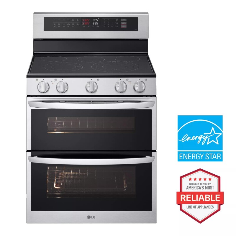 7.3 cu. ft. Smart Electric Double Oven Freestanding Range with ProBake Convection® and Air Fry LDEL7324SE