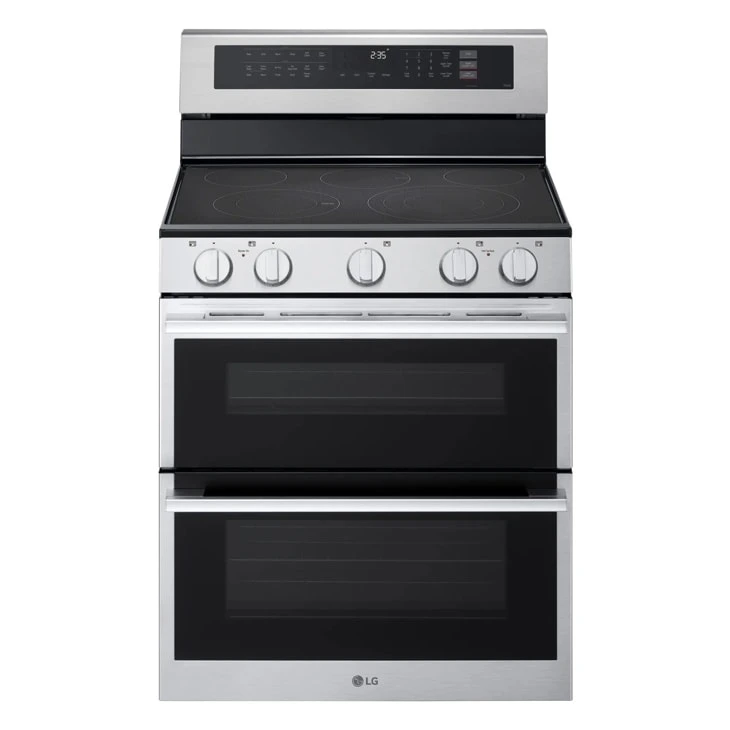 7.3 Cu. Ft. Smart Electric Double Oven Freestanding Range With Probake Convection®, Air Fry & Air Sous Vide LDEL7324YE