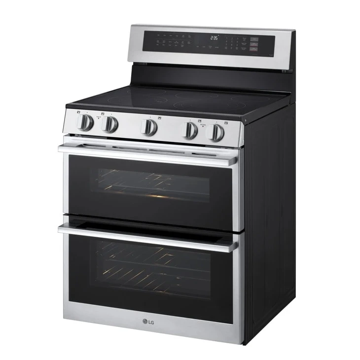 7.3 Cu. Ft. Smart Electric Double Oven Freestanding Range With Probake Convection®, Air Fry & Air Sous Vide LDEL7324YE