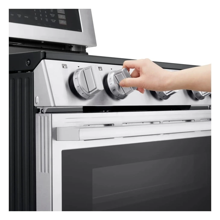 7.3 Cu. Ft. Smart Electric Double Oven Freestanding Range With Probake Convection®, Air Fry & Air Sous Vide LDEL7324YE