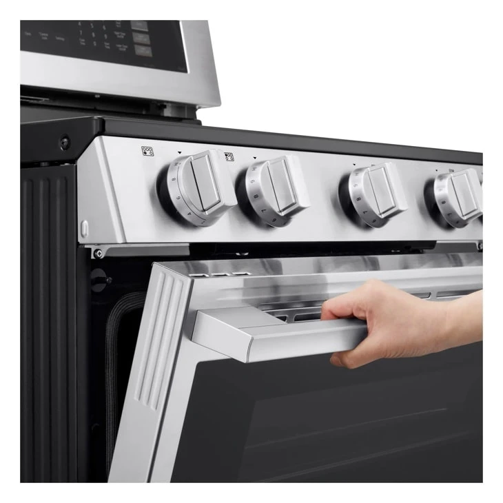 7.3 Cu. Ft. Smart Electric Double Oven Freestanding Range With Probake Convection®, Air Fry & Air Sous Vide LDEL7324YE