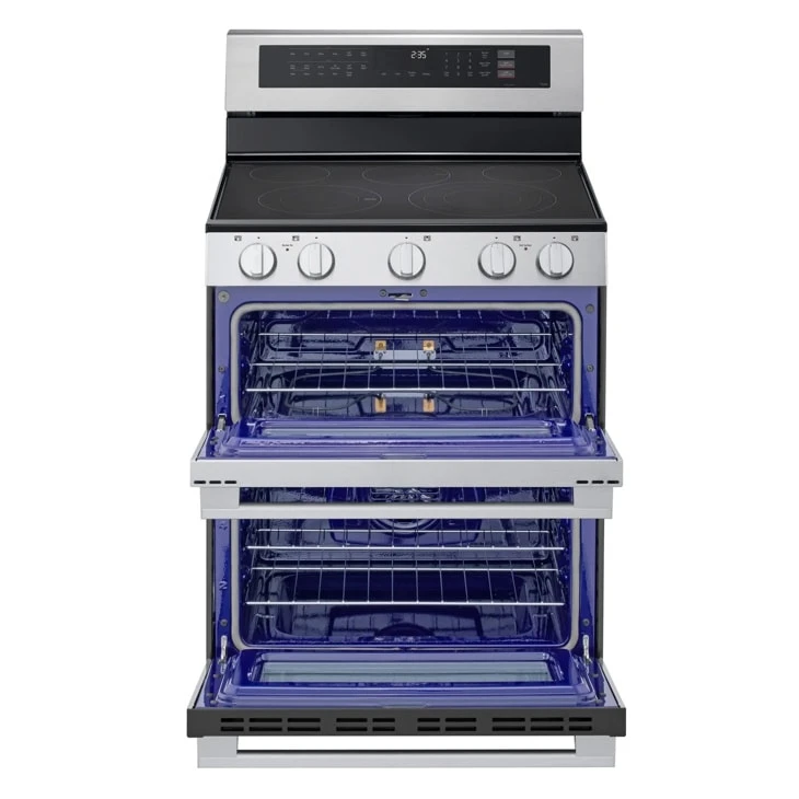 7.3 Cu. Ft. Smart Electric Double Oven Freestanding Range With Probake Convection®, Air Fry & Air Sous Vide LDEL7324YE