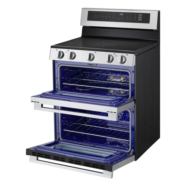 7.3 Cu. Ft. Smart Electric Double Oven Freestanding Range With Probake Convection®, Air Fry & Air Sous Vide LDEL7324YE
